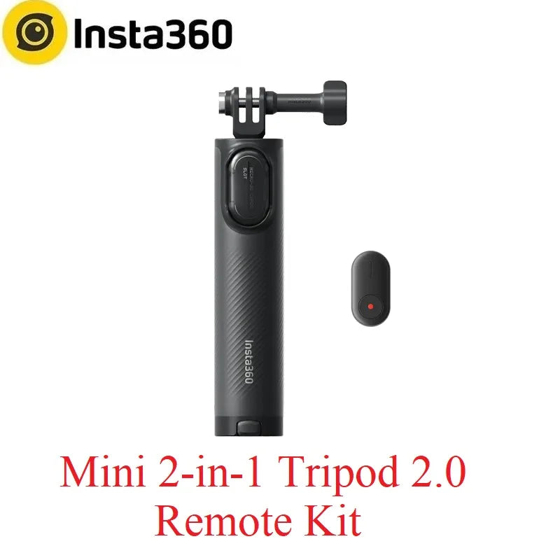 Insta360 Mini 2-in-1 Tripod 2.0 For Go Ultra/Insta360 X4/X3 /GO 3S/Ace Pro 2/Link 2C Original Accessories