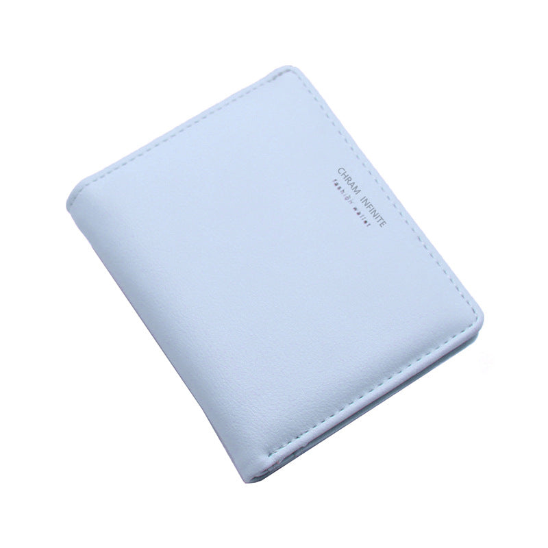 Korean Letters Slim Lightweight Wallet
