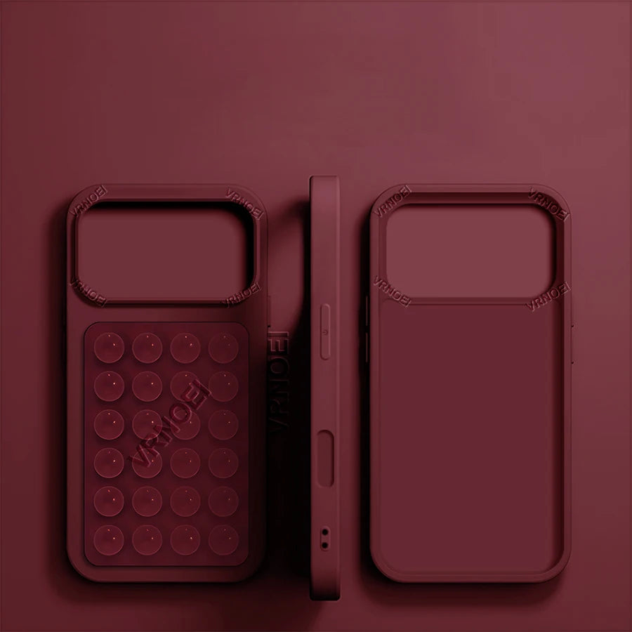 R&z - Bracket Phone Case For iPhone 16 15 11 12 13 14 17 Pro Max Plus  AIR Cases Shockproof Cover Accessories