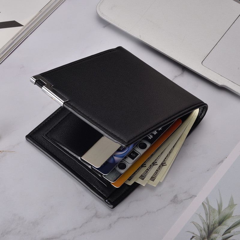 R&z - Short Wallets - Business PU Leather Clutch Wallets