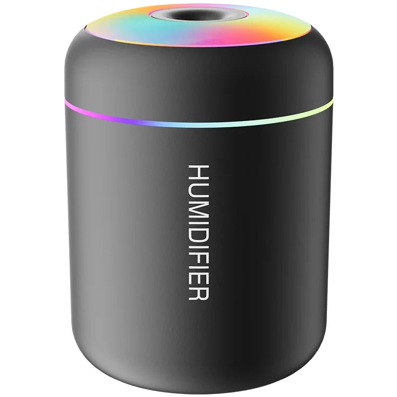 R&z -  USB Electric Aroma Diffuser Essential Oil Purifier Aromatherapy Mist Maker Lights For Car Home Bedroom