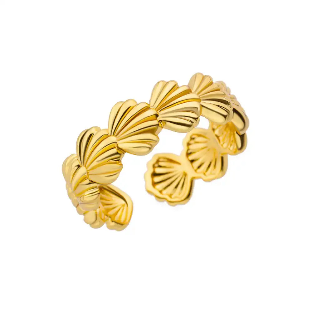 316L Stainless Steel Rings for Women Gold Color Never Fade Luxury Classic rings wedding couple rings Jewelry Free