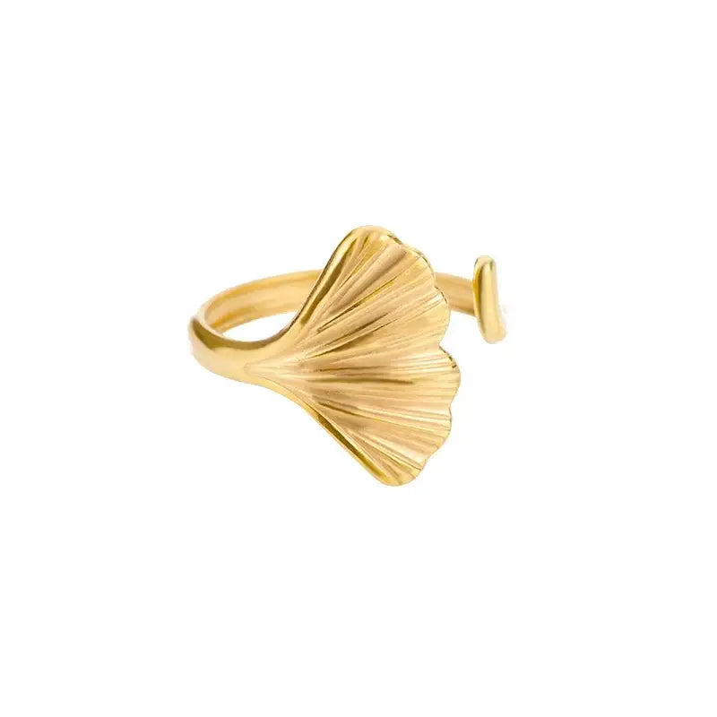 316L Stainless Steel Rings for Women Gold Color Never Fade Luxury Classic rings wedding couple rings Jewelry Free