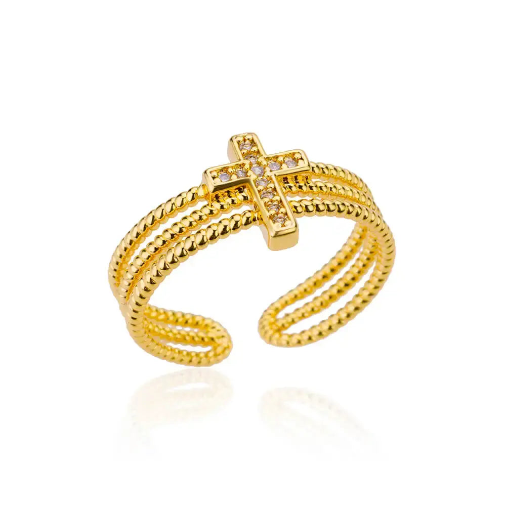 316L Stainless Steel Rings for Women Gold Color Never Fade Luxury Classic rings wedding couple rings Jewelry Free