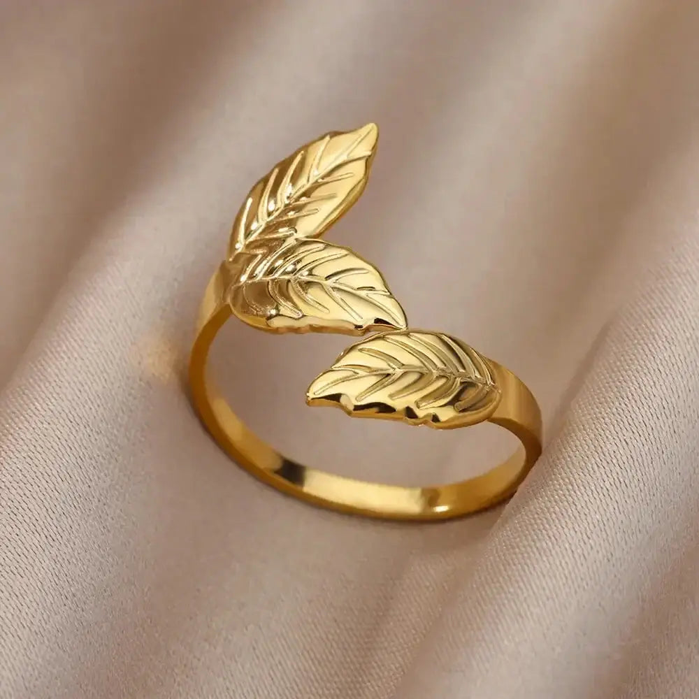 316L Stainless Steel Rings for Women Gold Color Never Fade Luxury Classic rings wedding couple rings Jewelry Free