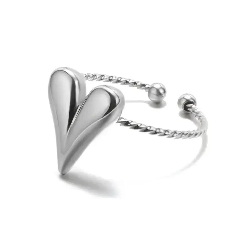 316L Stainless Steel Rings for Women Gold Color Never Fade Luxury Classic rings wedding couple rings Jewelry Free