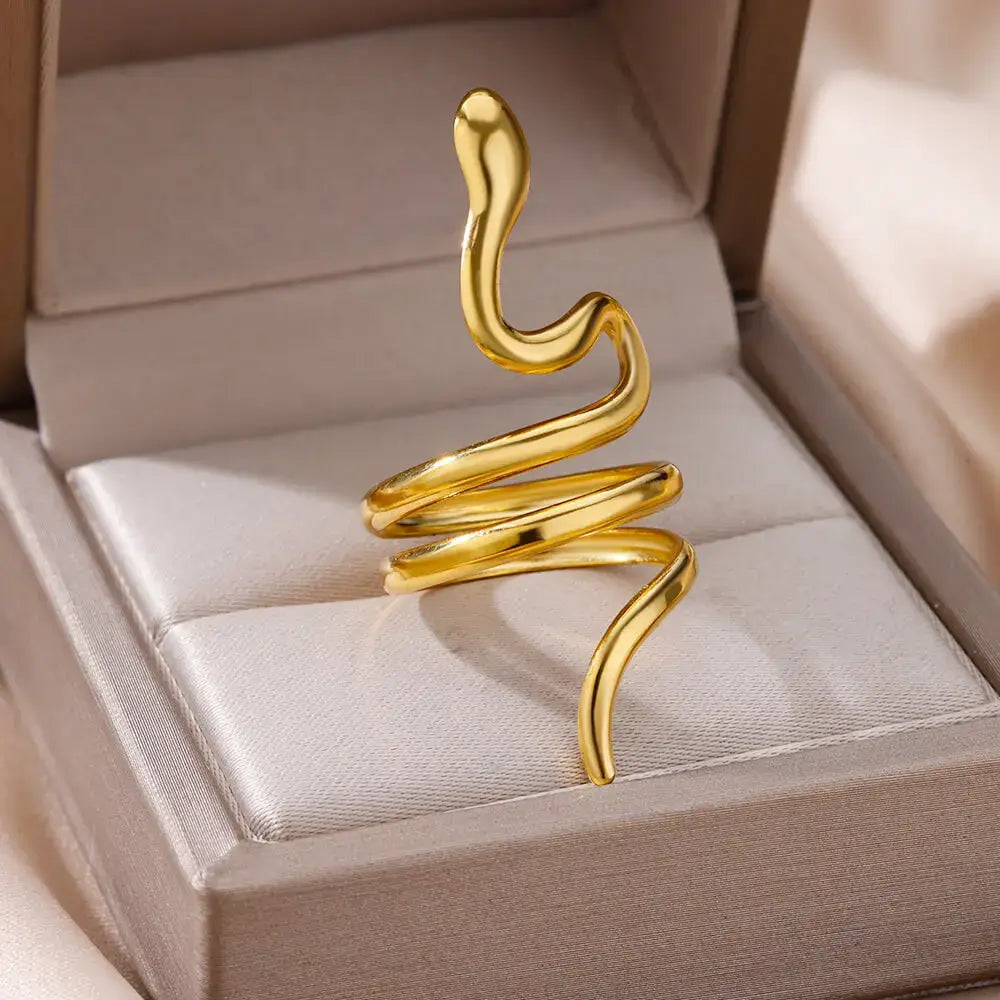 316L Stainless Steel Rings for Women Gold Color Never Fade Luxury Classic rings wedding couple rings Jewelry Free
