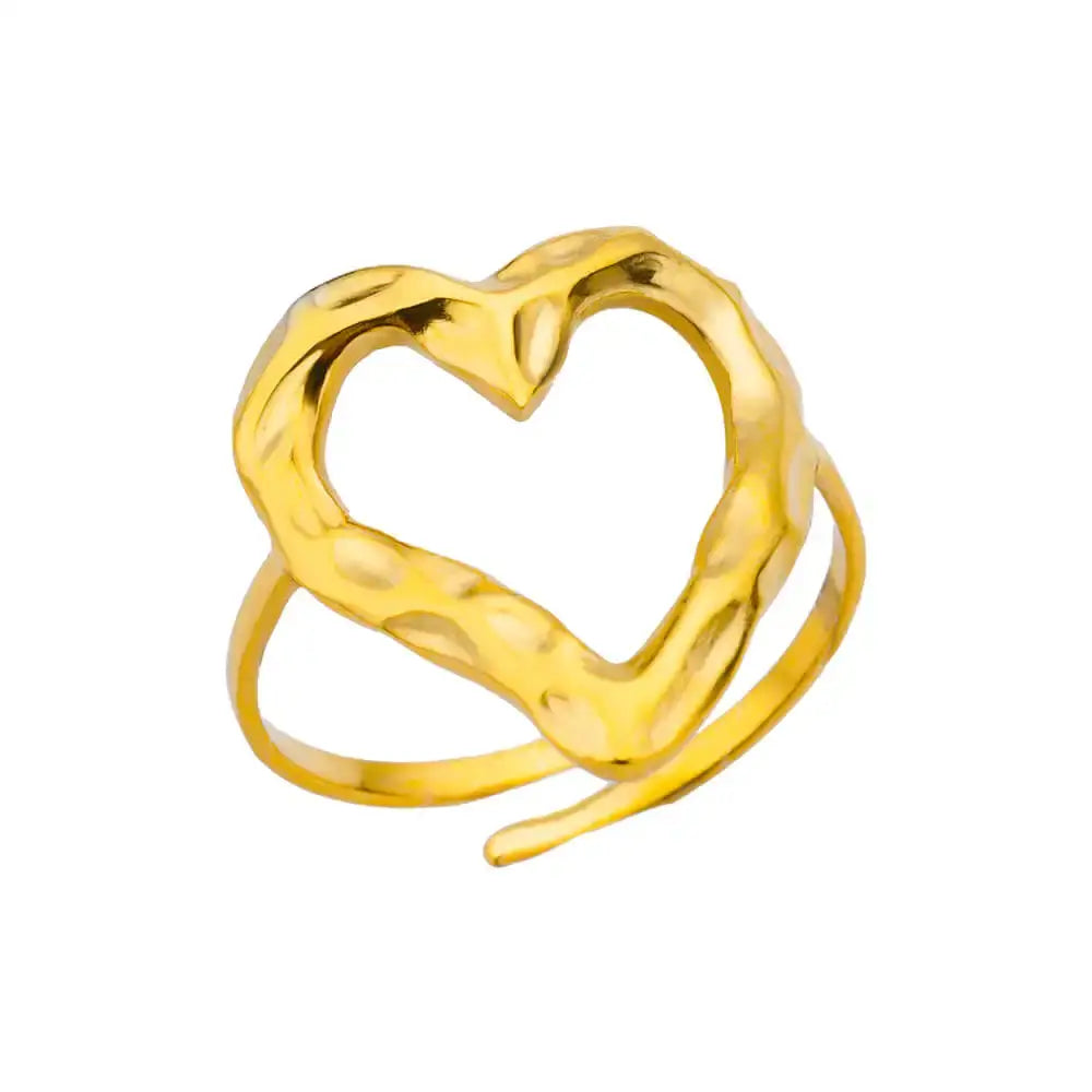 316L Stainless Steel Rings for Women Gold Color Never Fade Luxury Classic rings wedding couple rings Jewelry Free