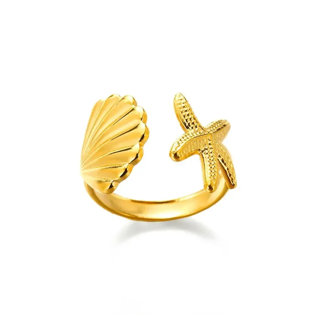 316L Stainless Steel Rings for Women Gold Color Never Fade Luxury Classic rings wedding couple rings Jewelry Free