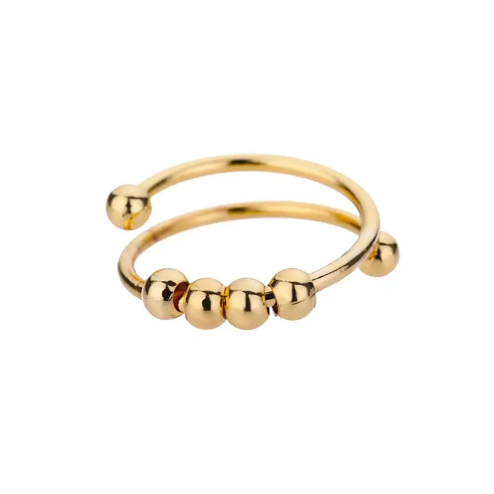 316L Stainless Steel Rings for Women Gold Color Never Fade Luxury Classic rings wedding couple rings Jewelry Free
