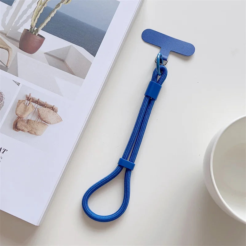Universal Adjustable Short Lanyard Colorful Hand Wrist Strap Rope for Mobile Phone Cell Phone Case Accessories