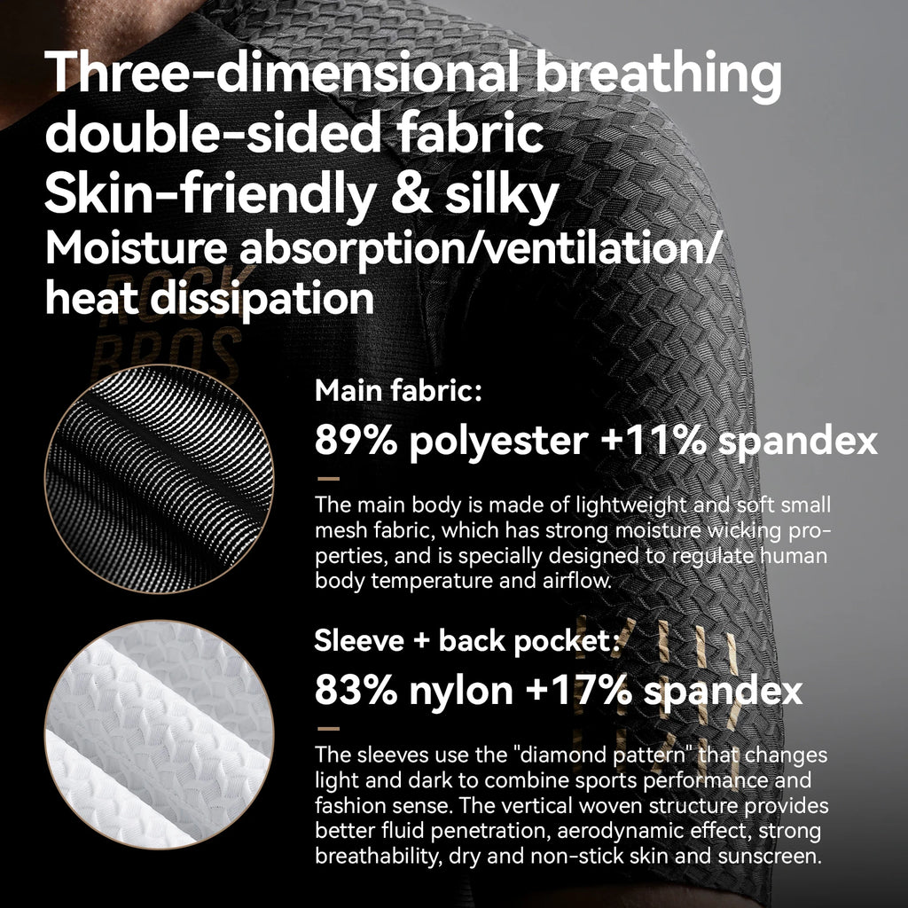 R&z -  Short Sleeve Breathable  Bike Clothing Road Bike T-shirt Sport Shorts Sleeve Bicycle Short Sleeve