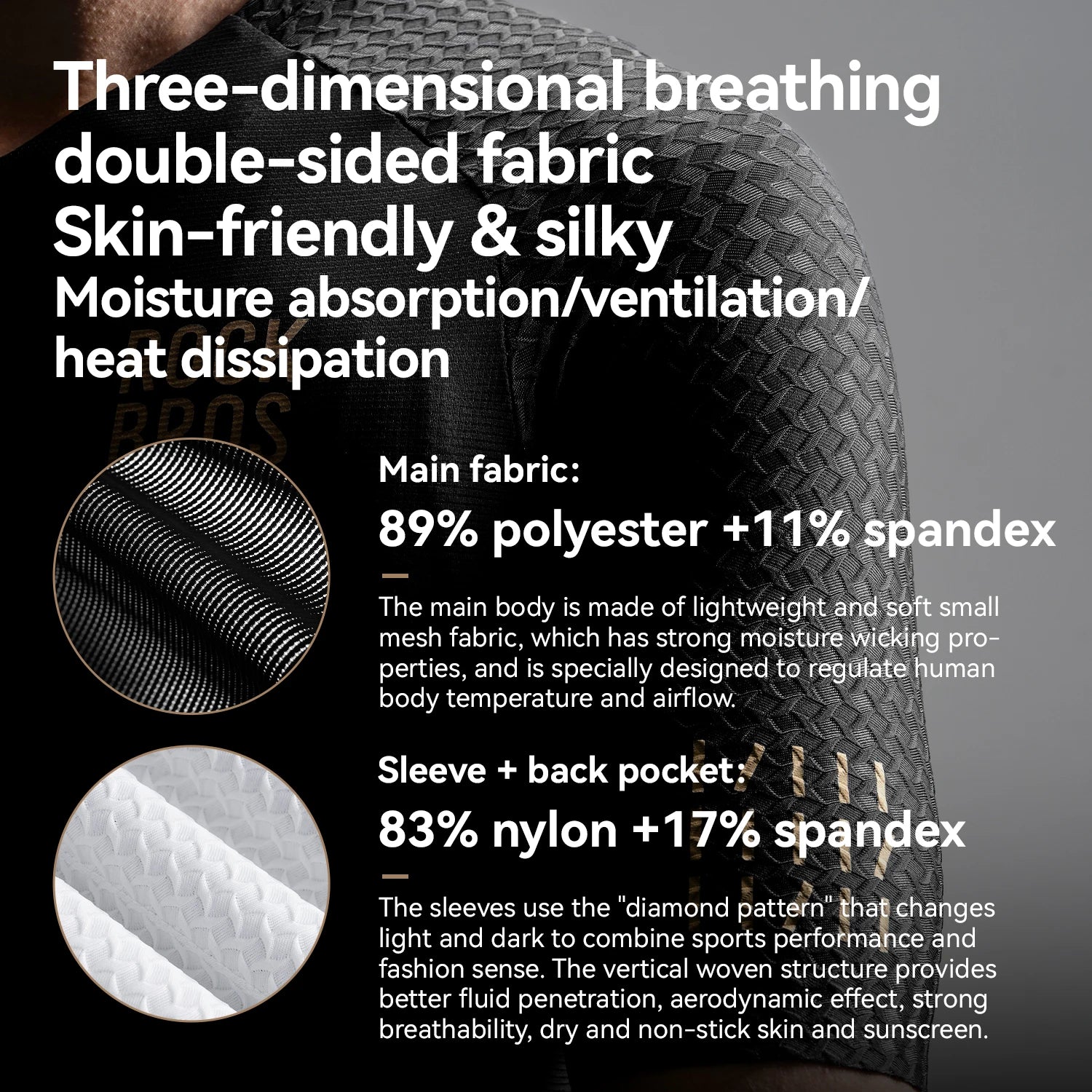 R&z -  Short Sleeve Breathable  Bike Clothing Road Bike T-shirt Sport Shorts Sleeve Bicycle Short Sleeve