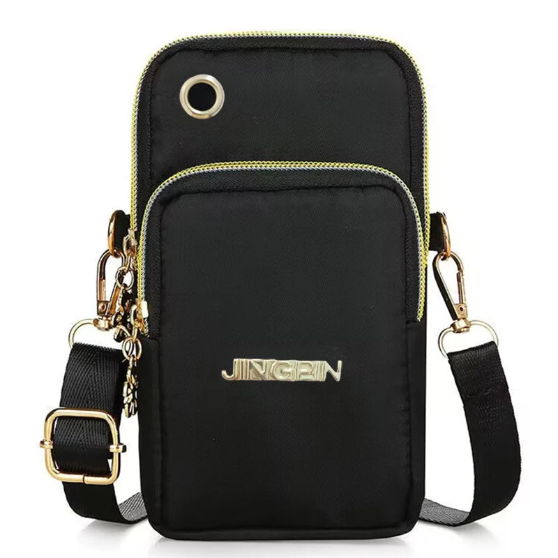 R&z - Women's Crossbody Mini Bag, Vertical Wrist Wallet, Phone Pouch, Random Draw Direction, Fashionable and Practical Accessory