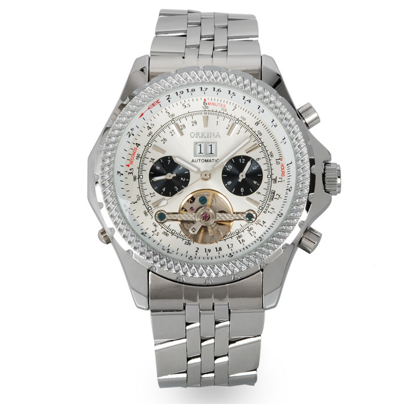 R&Z - Multifunctional Calendar Men's Automatic Mechanical Watch