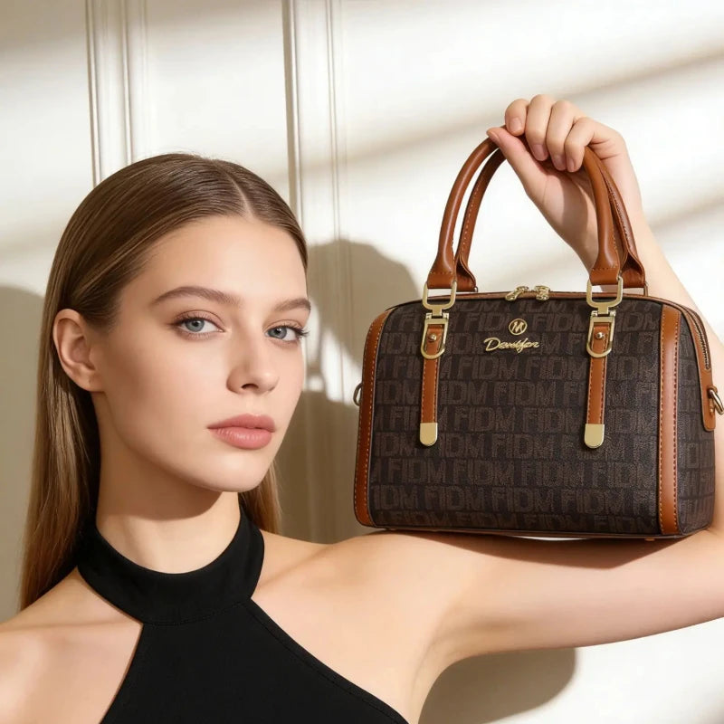 3-Piece Women's Boston Bag Set