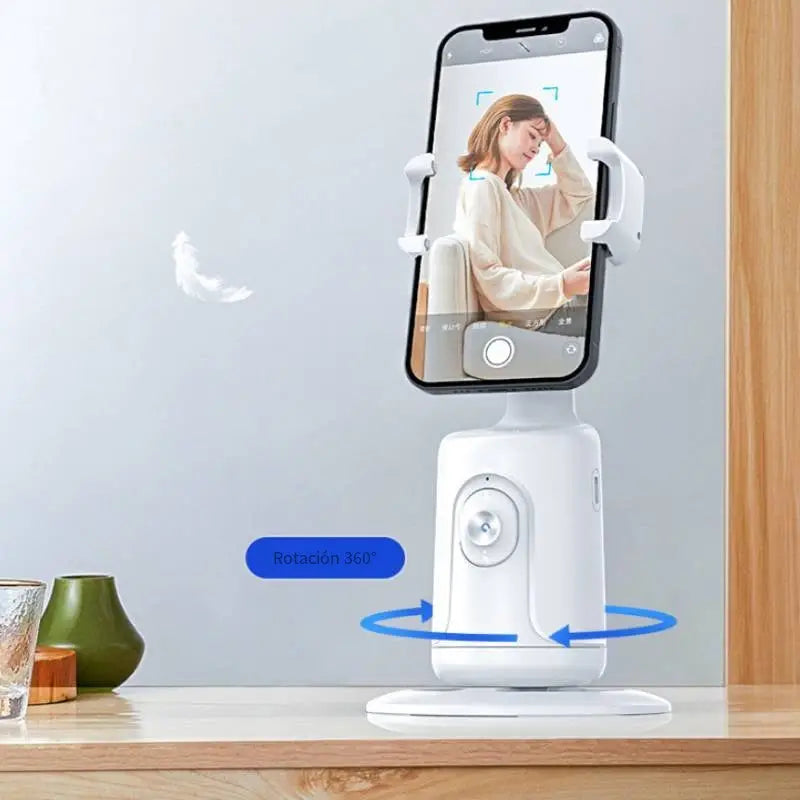 360° Gimbal Stabilizer with Ai Face Tracking for Phones