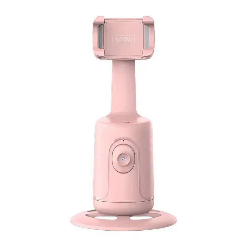 360° Gimbal Stabilizer with Ai Face Tracking for Phones - Pink