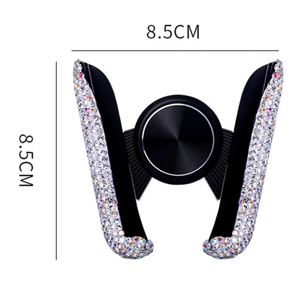 R&z - Phone Holder Women Diamond Crystal