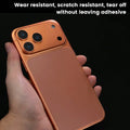 R&z - 2pcs/Set Matte Base Lens Film + Matte PET Back Film For IPhone 17 Pro Max/17 Pro/17 Phone Accessories Minimalist Design