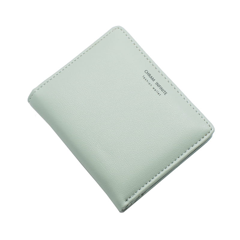 Korean Letters Slim Lightweight Wallet