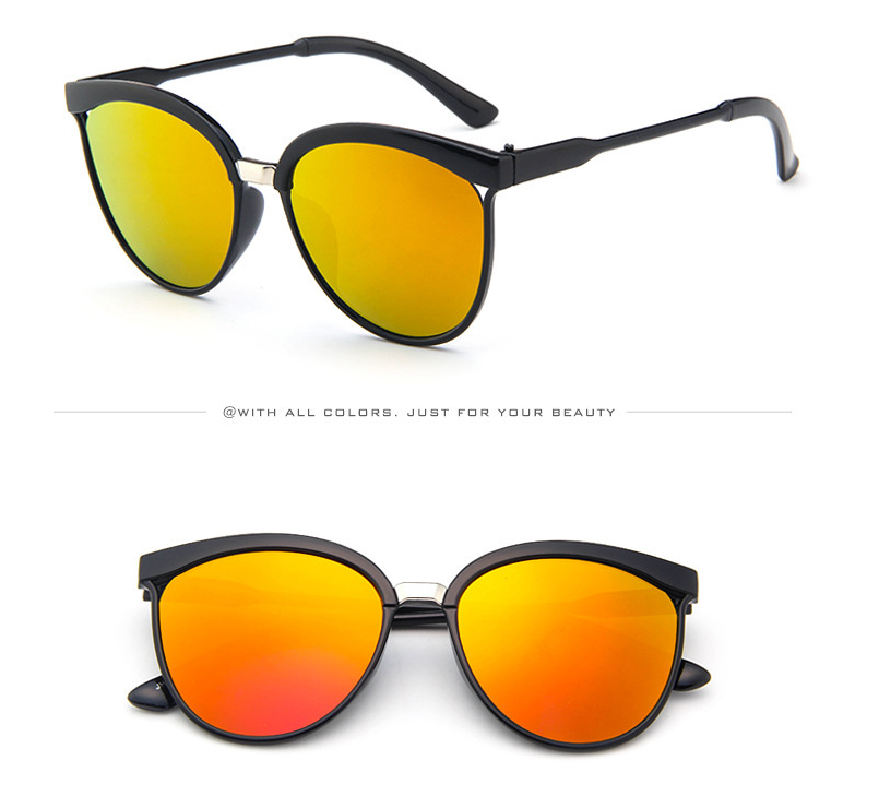 R&z - Fashionable Colorful Oversized Sunglasses