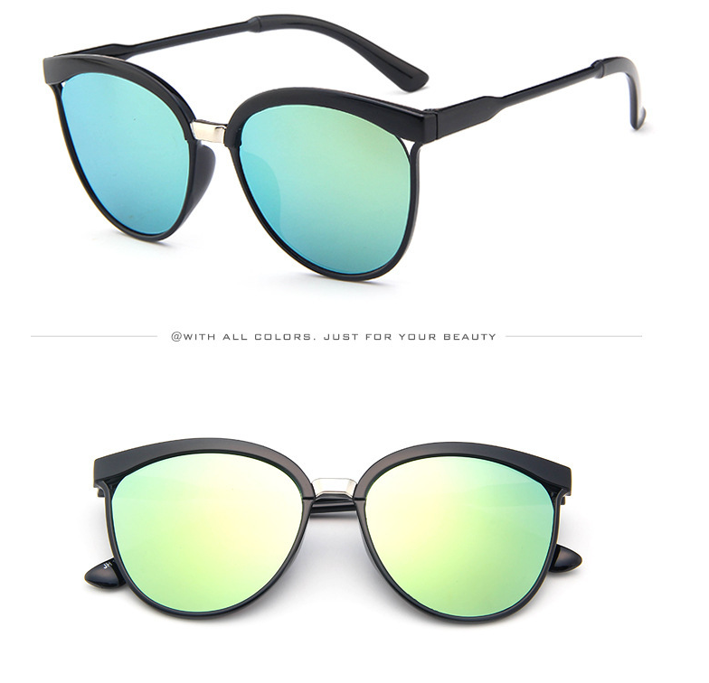 R&z - Fashionable Colorful Oversized Sunglasses