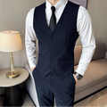 R&z - Casual Business Vest Groom Wedding Suit Party Waist Coat