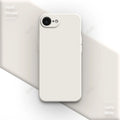 R&z - case iPhone 16E 16 Pro Max Plus 5G Plain Silicone Basic Classic Straight Edge Back Cover