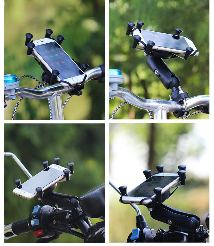 R&z - Theft Phone Holder for Motorcycles & Bikes