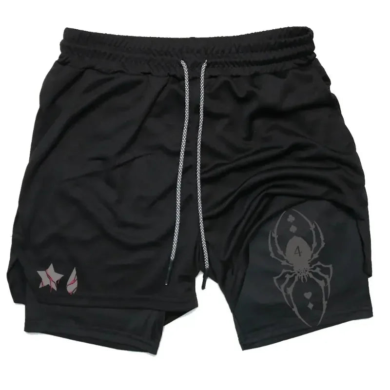 R&z -  Shorts Training Sport Gym Quick Dry Shorts with Pockets