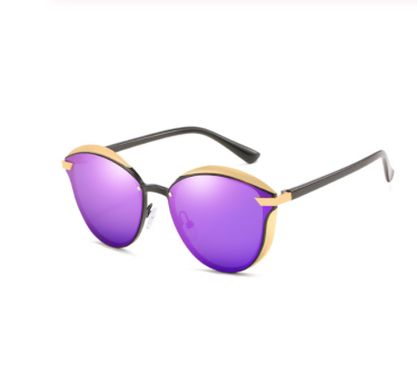 R&z - Polarized Round Retro Sunglasses for Women
