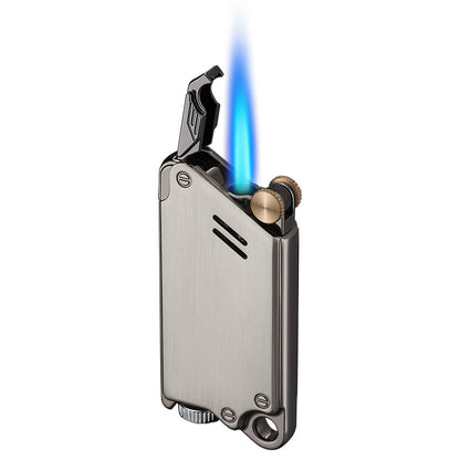 Metal Blue Flame Butane Lighter
