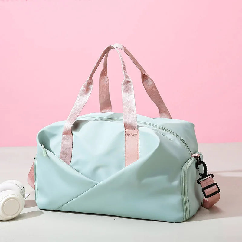 Fitness Bag Female Multi-functional Dry-wet Separation Movement Water-proof Travel Bag Yoga Bag Large-capacity Travel Bag Man
