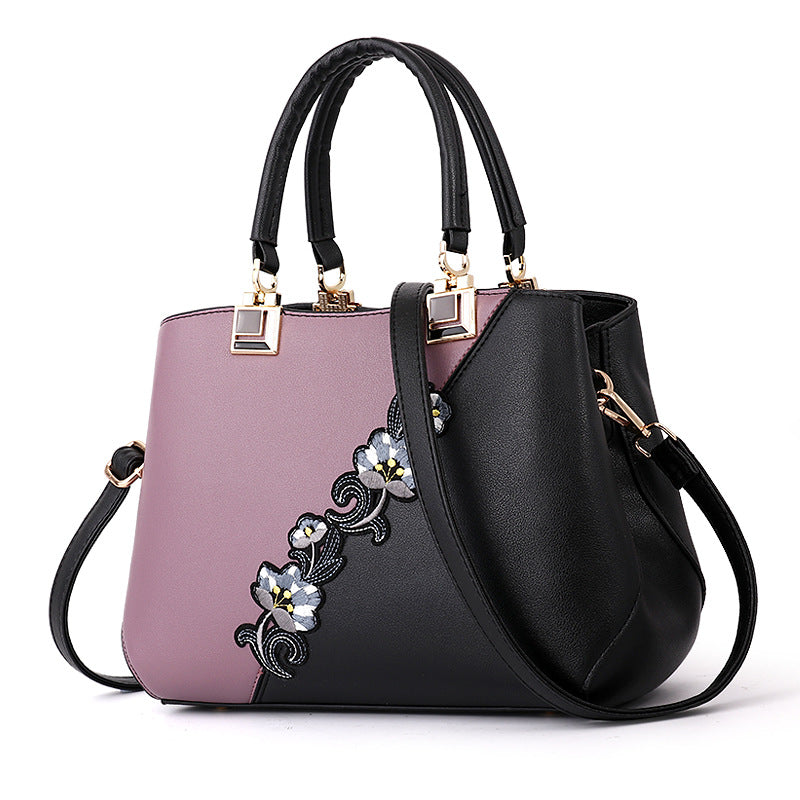 Fashionable Color-Block Women&