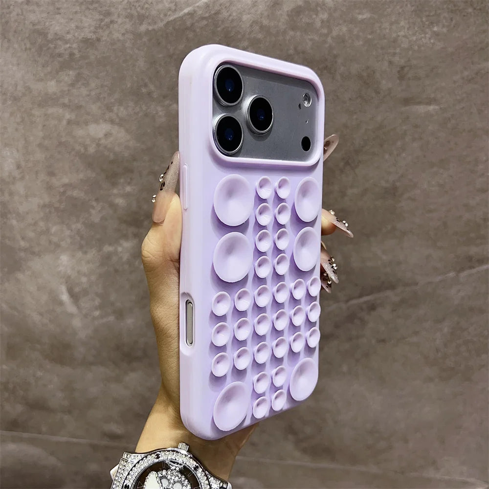 R&z - Phone Case for iPhone 17 16 Pro 15 14 13 Max Adsorption Strong Multi Function Shockproof Cover