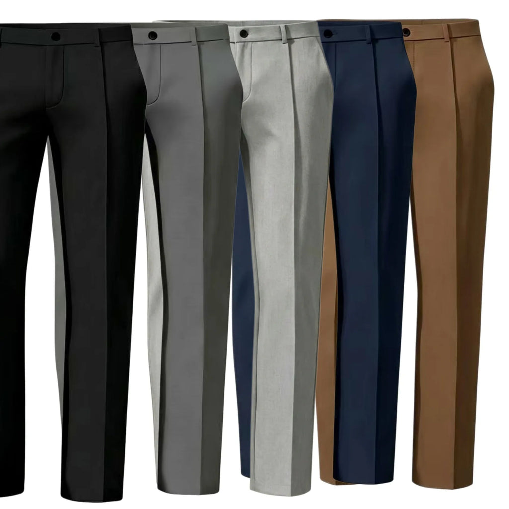 R&z - Fashionable Business Casual Straight-Tee Commuting Pants