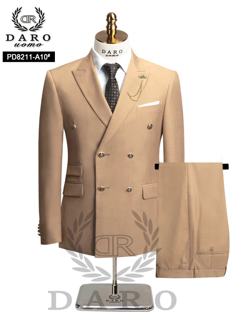 R&z - Slim Fit Formal Business Work Wear Suits 2Pcs Set (Jacket+Pants)