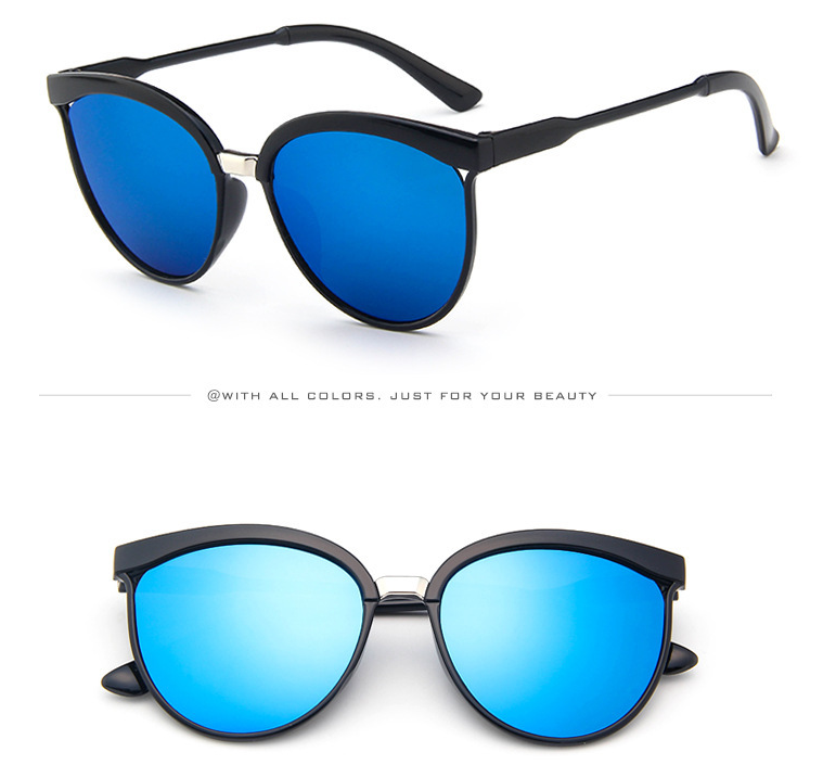 R&z - Fashionable Colorful Oversized Sunglasses