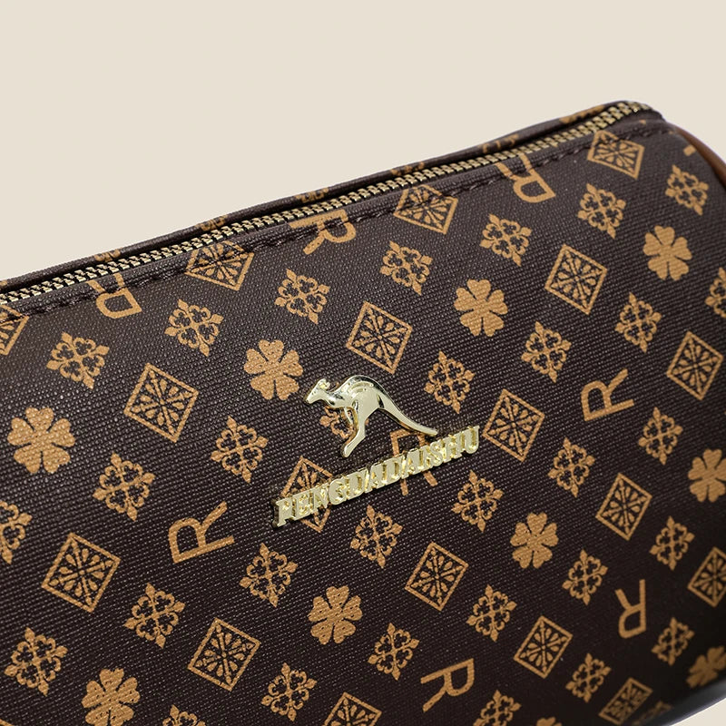 Women's Alphabet Print Shoulder Bag