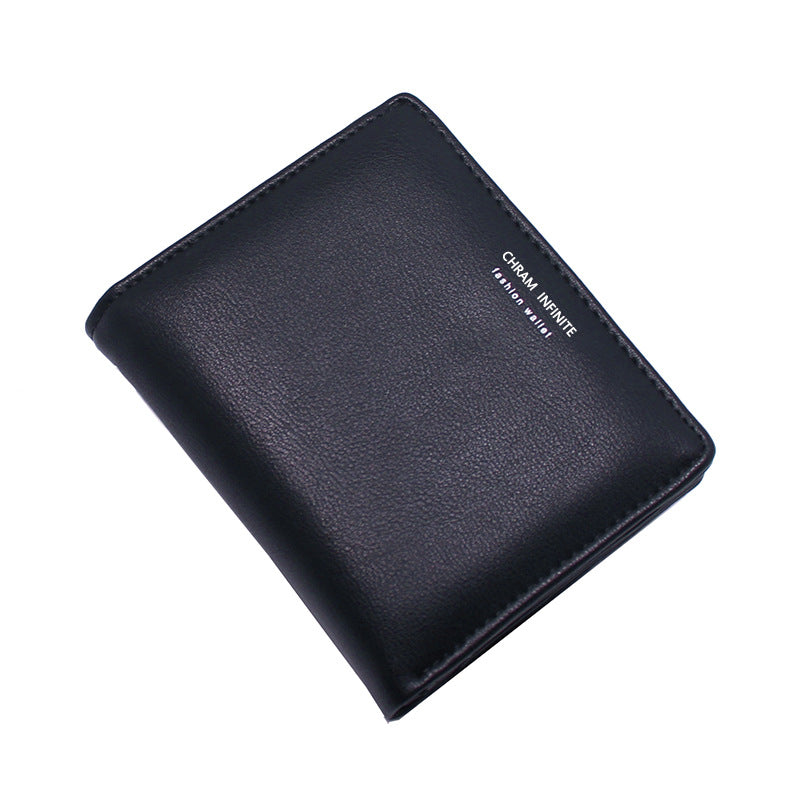 Korean Letters Slim Lightweight Wallet