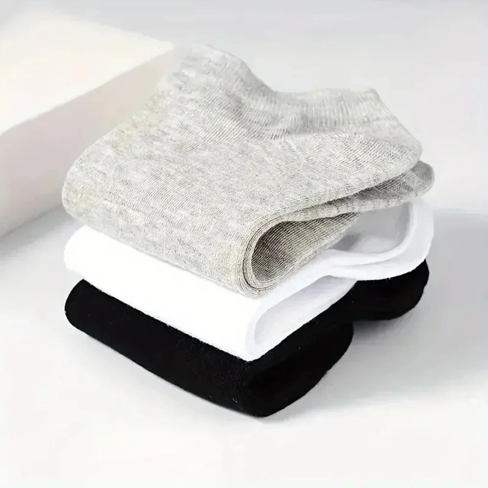 Comfort-Fit Unisex Ankle Socks - Breathable Lightweight Sports Socks for Men Women, Daily Wear & Outdoor Activities