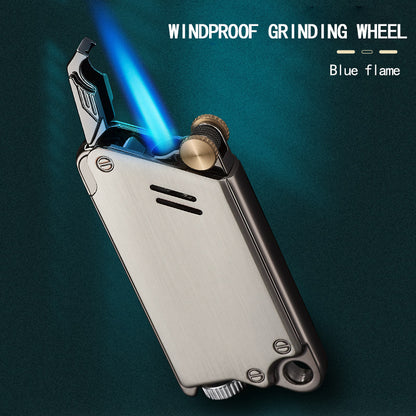 Metal Blue Flame Butane Lighter