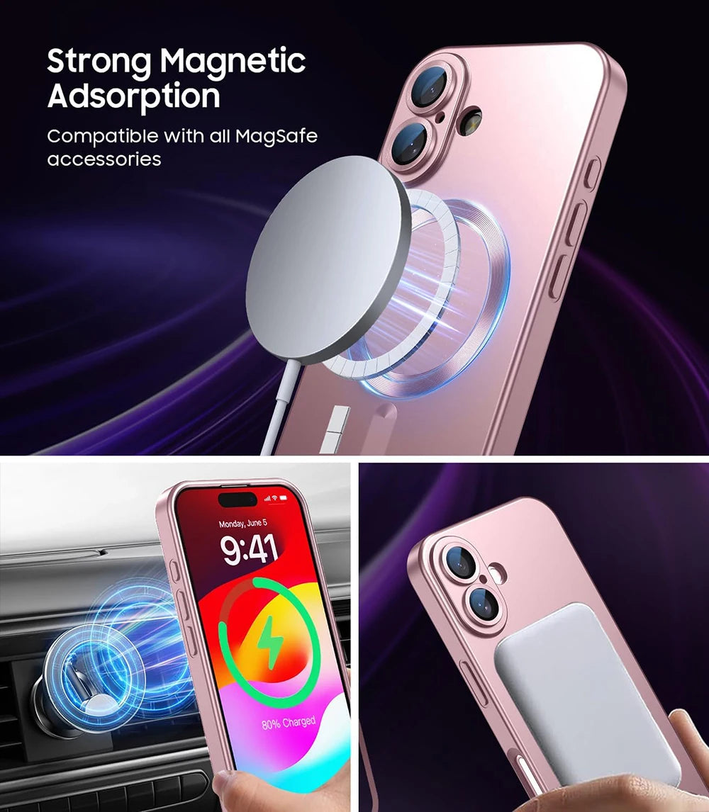 R&z - Magsafe Magnetic Wireless Charge Phone Cases For iPhone