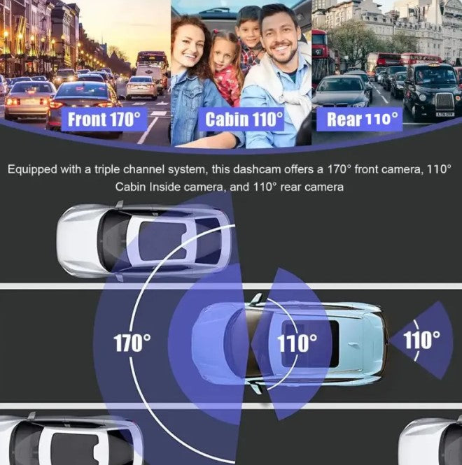 R&Z - 3 Lens Driving Recorder