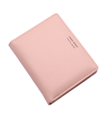 Korean Letters Slim Lightweight Wallet