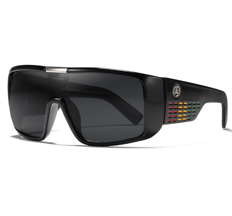 R&z - Polarized Sunglasses with Square Frame Design