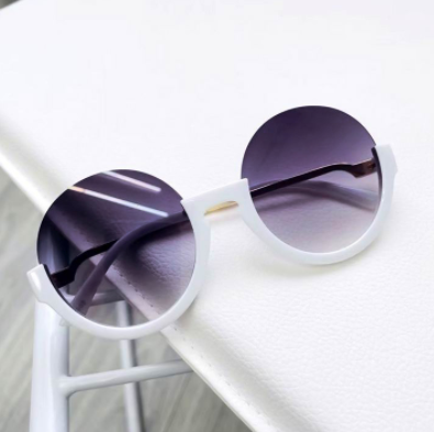 Half-Round Cat Eye Sunglasses