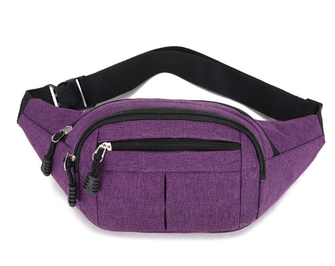 R&z -  Casual Canvas Waist Pack for Phones and Wallets
