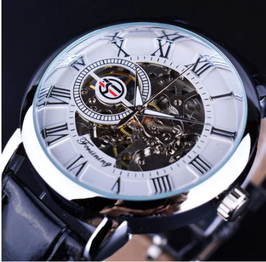 R&Z - Men's Hollow Design Mechanical Watch